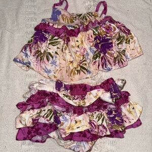 Matilda Jane Pink and Purple Baby Dress